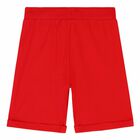 Boys Red Jersey Shorts, 1, hi-res