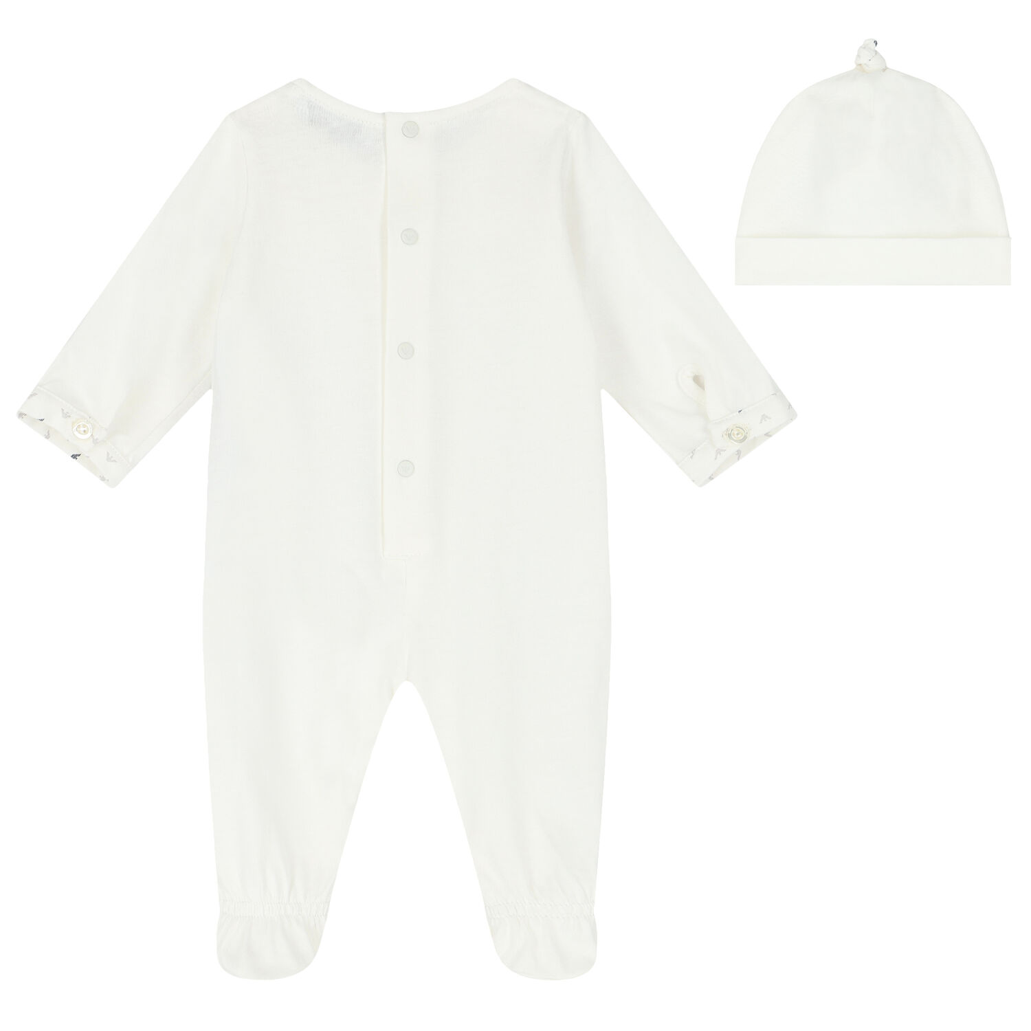 Ivory Logo Babygrow Set, 2, hi-res