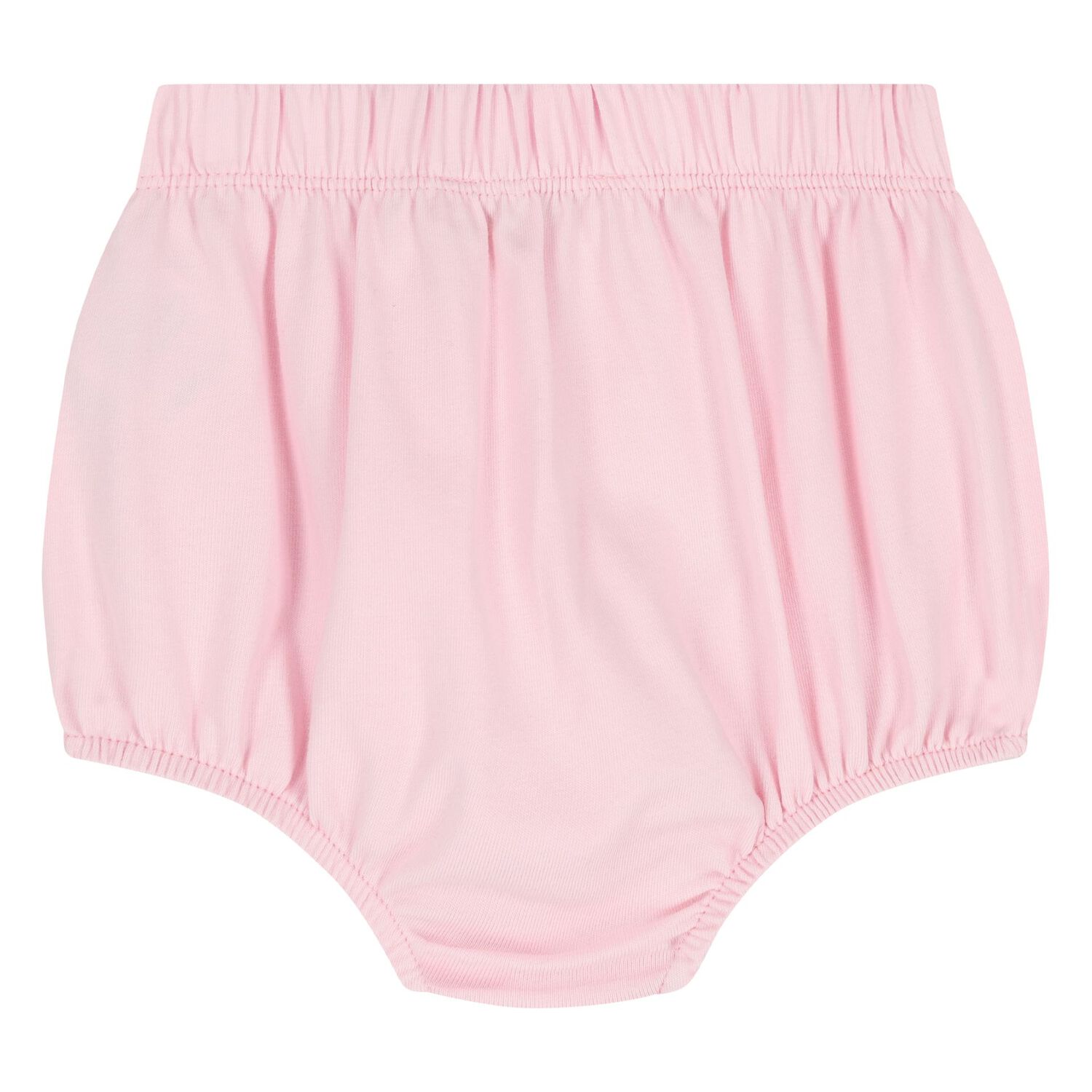 Baby Girls Pink & White Logo Dress Set, 1, hi-res