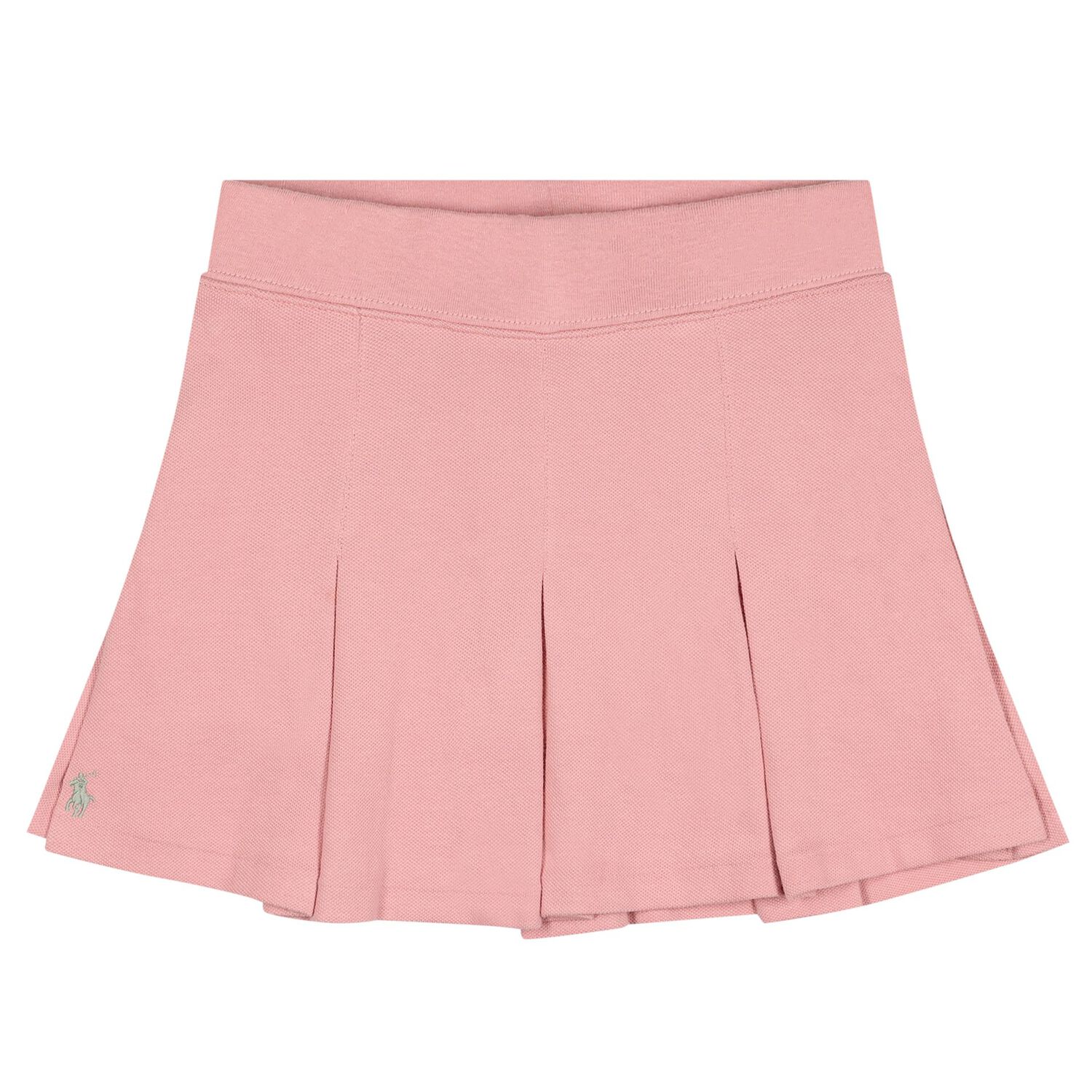 Girls Pink Logo Skort Set, 1, hi-res