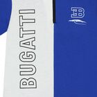 Younger Boys White & Blue Logo Polo Shirt, 2, hi-res