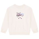 Girls Ivory Logo Sweatshirt, 1, hi-res