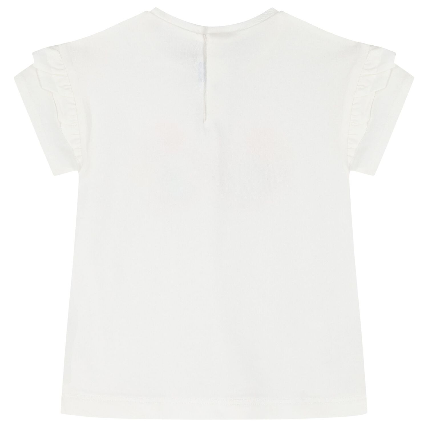 Younger Girls White & Pink  Floral Leggings Set, 1, hi-res