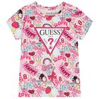 Girls Pink Logo T-Shirt, 1, hi-res