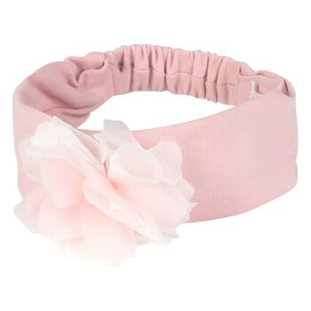 Baby Girls Pink Flower Headband