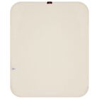 White & Beige Logo Baby Blanket, 1, hi-res