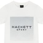 Boys White Logo T-Shirt, 2, hi-res