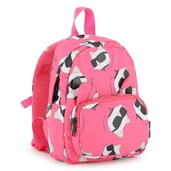 Girls Pink Choupette Backpack