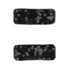 Girls Black Sequin Hairclips ( 2-Pack ), 1, hi-res