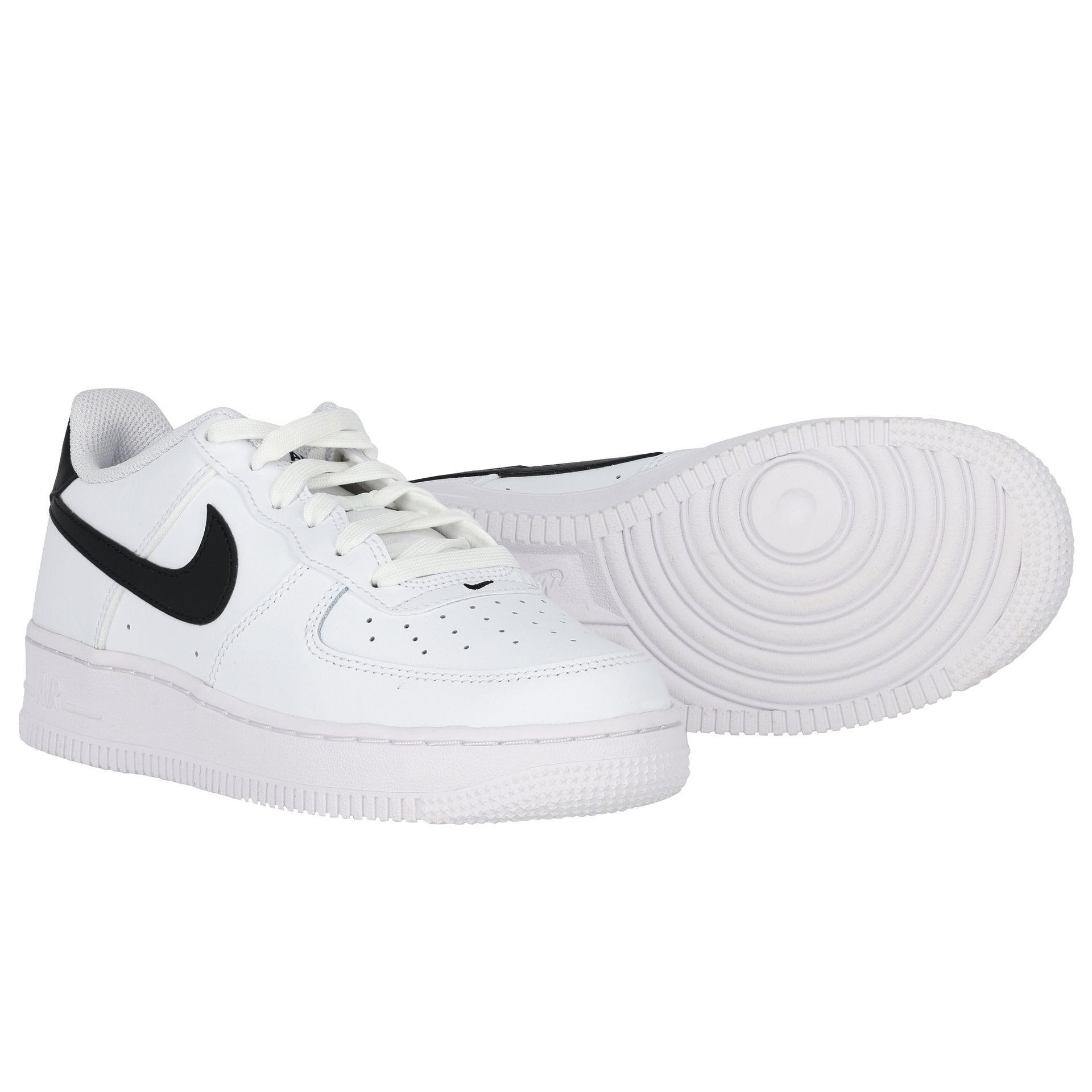white and black air force 1 size 4