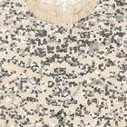 Girls Beige & Silver Sequin Maxi Dress, 1, hi-res