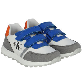 White Logo Trainers