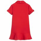 Girls Red Estrella Dress, 1, hi-res