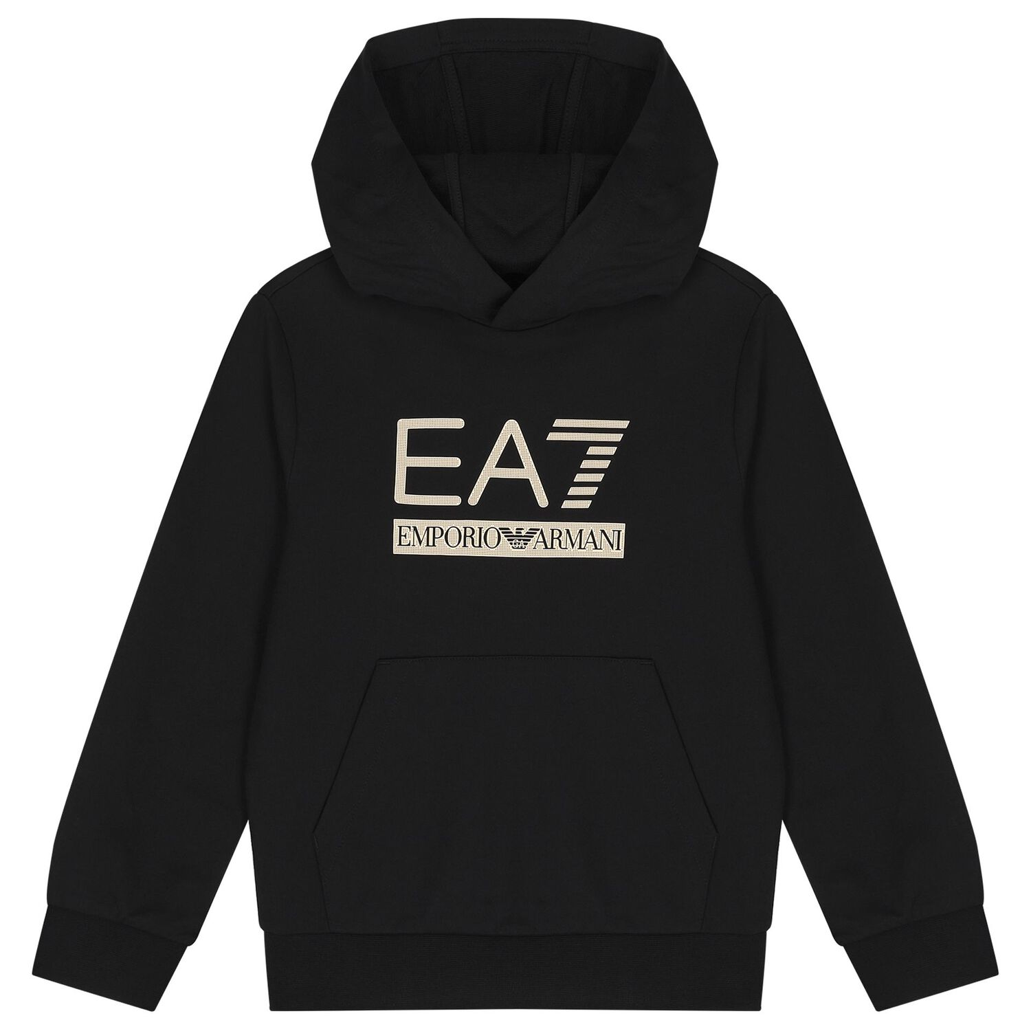 Boys Black Logo Tracksuit , 2, hi-res