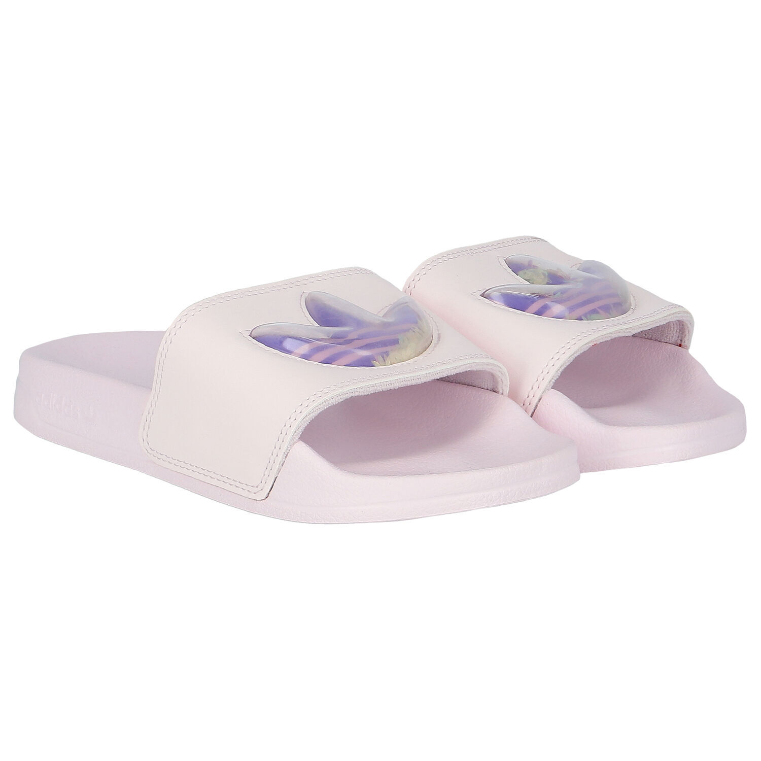 Pink Adilette Lite J Sliders, 1, hi-res