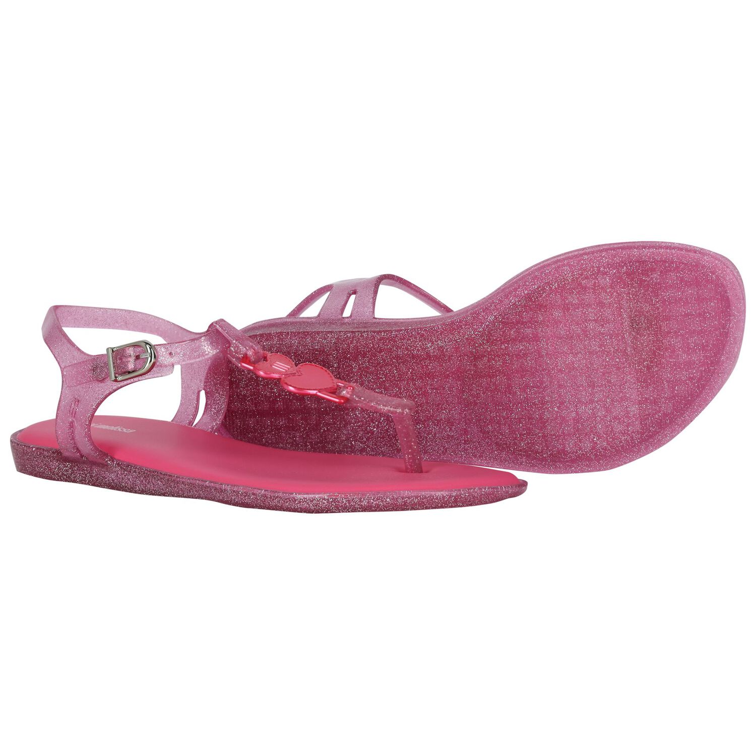 صندل شمسي لامع باللون الوردي للبنات, 2, hi-res image number null