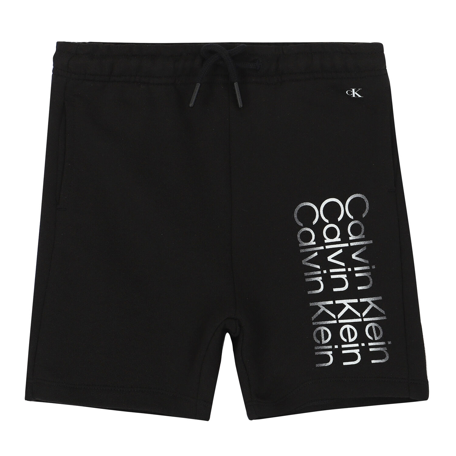Boys Black Logo Shorts, 2, hi-res image number null