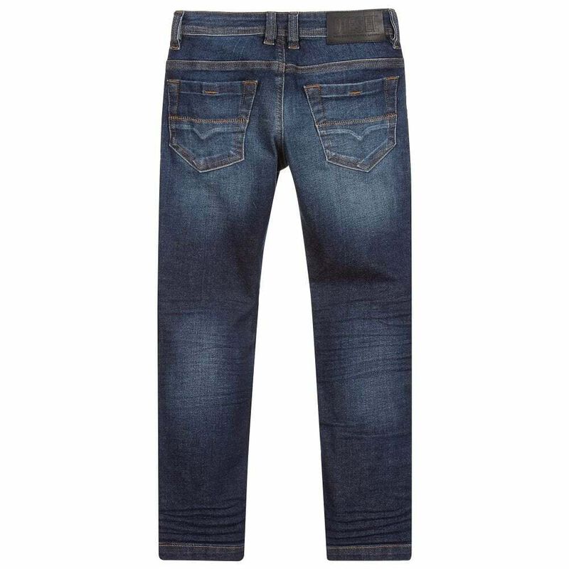 Boys Blue Denim Jeans, 1, hi-res image number null