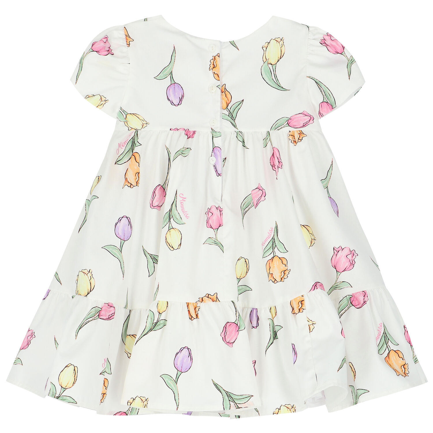 فستان توليب باللون الأبيض, 1, hi-res