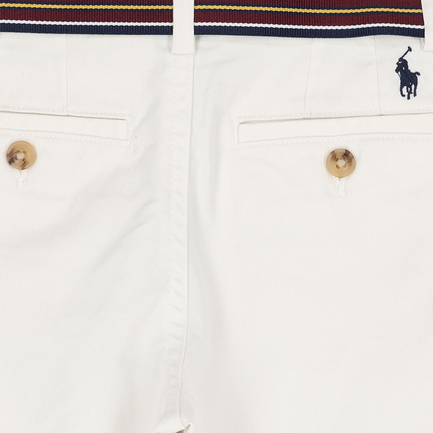 Boys White Logo Shorts, 1, hi-res