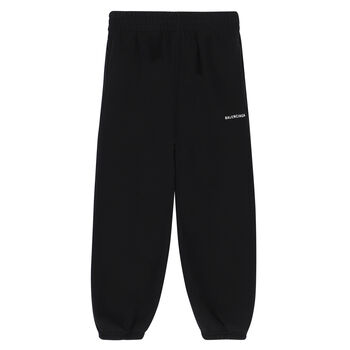 Black Logo Joggers