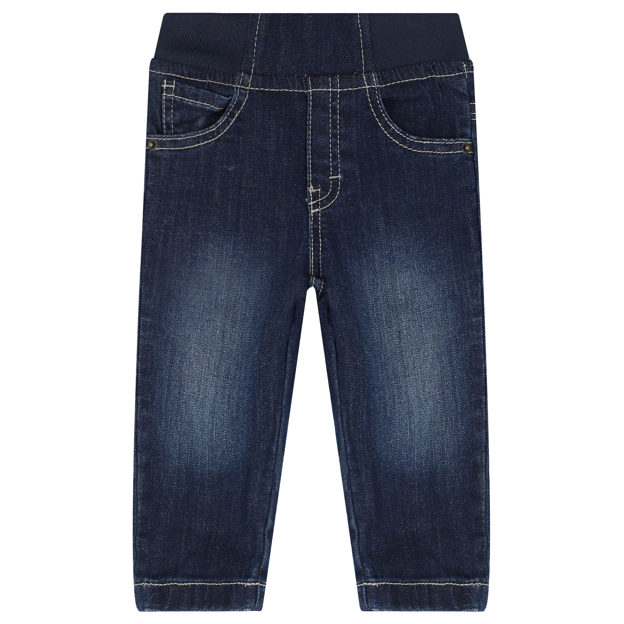 BOSS Younger Boys Navy Denim Jeans Junior Couture Bahrain