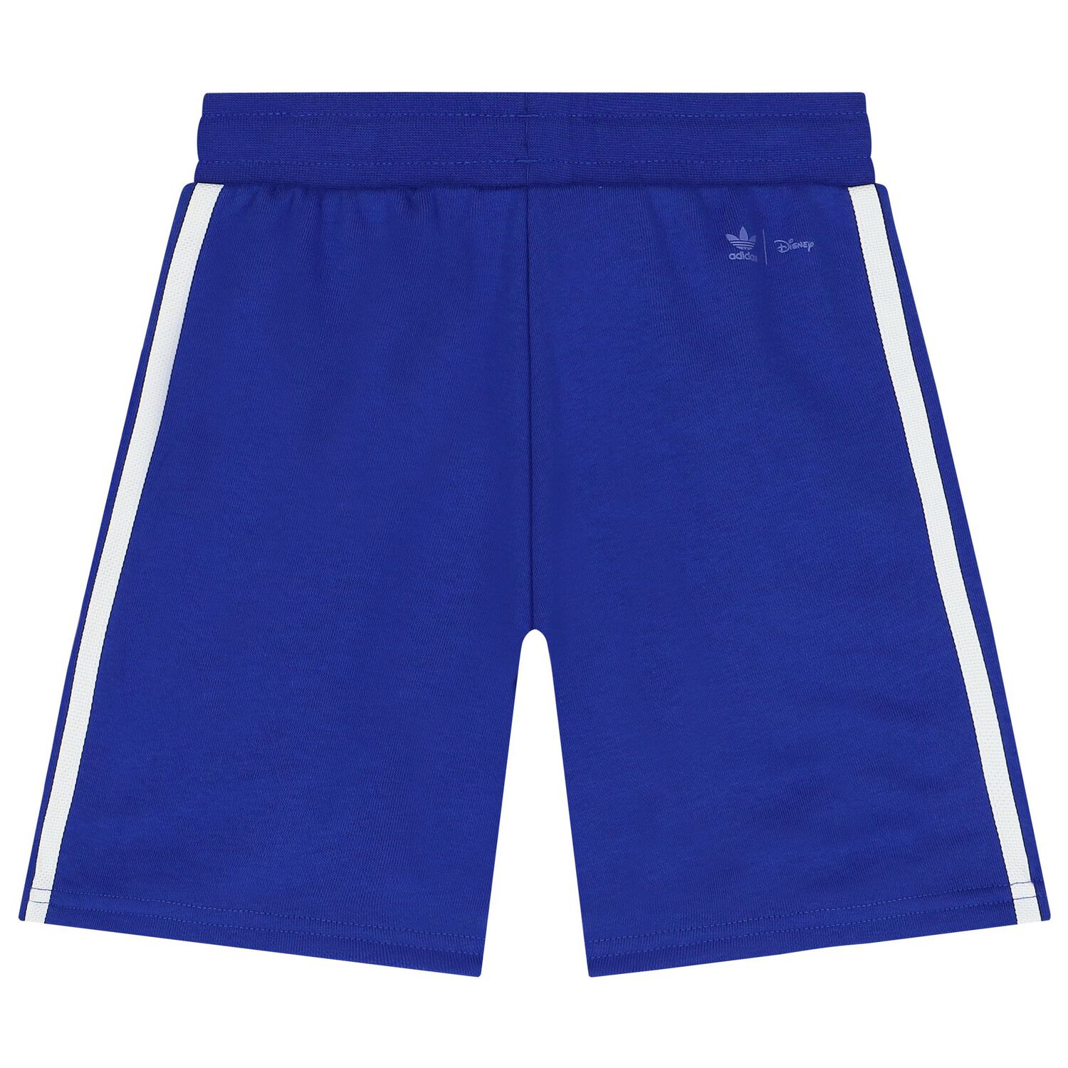 White & Blue Disney Logo Shorts Set, 1, hi-res image number null