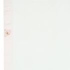 طقم بطانية بنات بطبعة تيدى باللون الأبيض والوردى, 2, hi-res