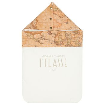 Beige & Ivory Geo Map Baby Nest