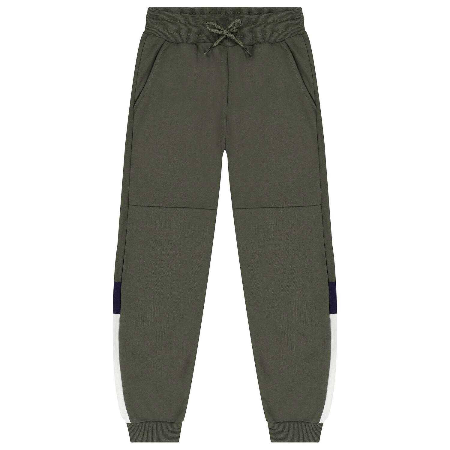 طقم رياضي أخضر وأبيض للأولاد (3 قطع), 2, hi-res