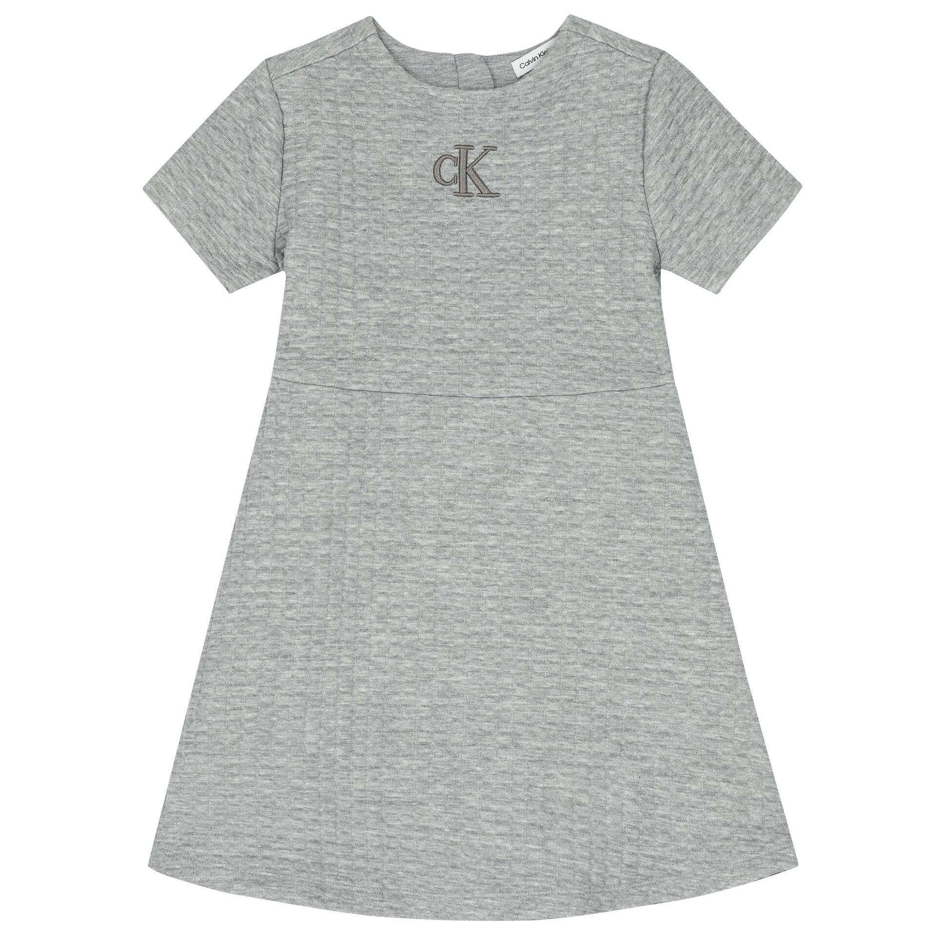 国内外の人気が集結 Calvin Klein USA Couture Junior | Dress Logo Quilted Grey Girls その他