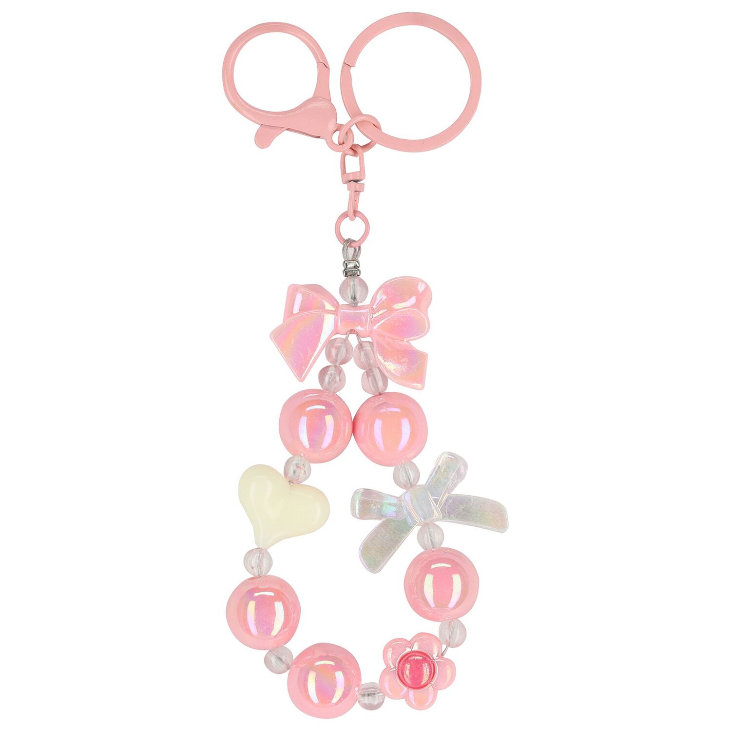 Girls Pink Diamantes Leggings Set, 1, hi-res