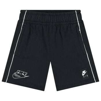Boys Black Logo Shorts
