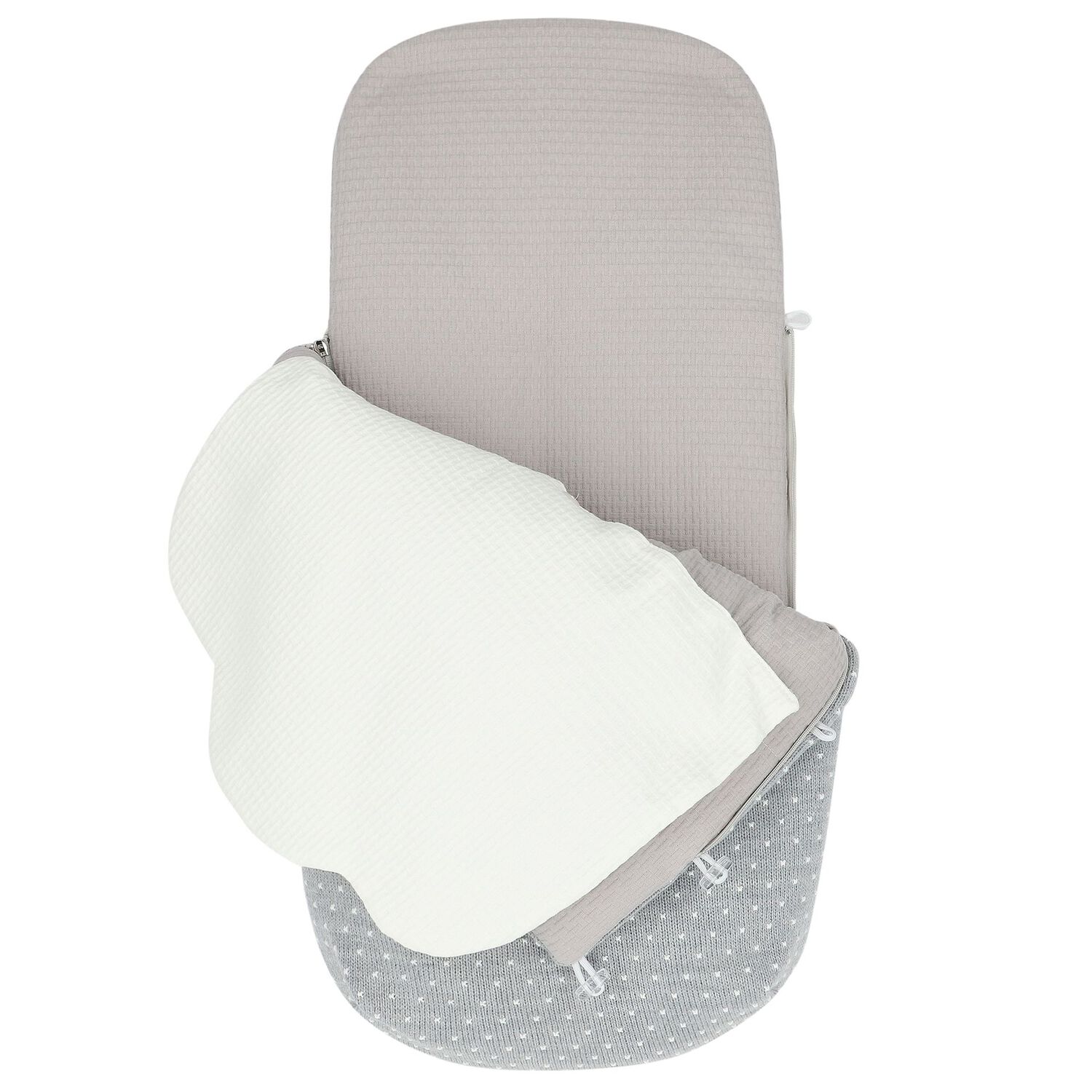 Grey Baby Pram Nest, 1, hi-res image number null