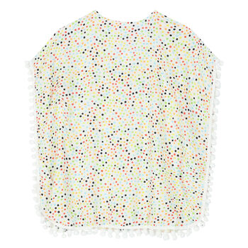 Girls Multi-Colored Dot Kaftan