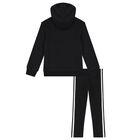 Girls Black Logo Leggings Set, 1, hi-res