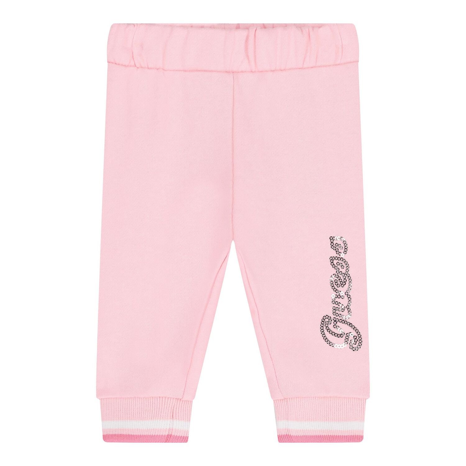 Baby Girls Pink Logo Tracksuit, 1, hi-res image number null