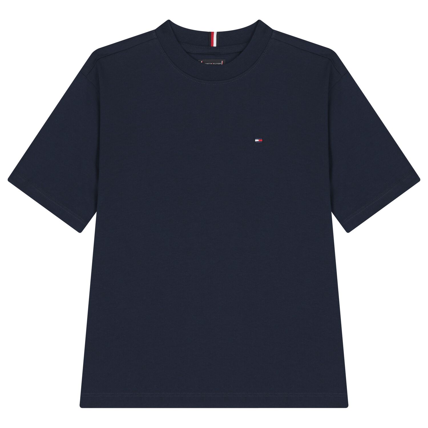 Boys Navy Blue Logo T-Shirt, 1, hi-res image number null