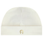 طقم أفرول بشعار فراشة باللون العاجي والذهبي , 1, hi-res