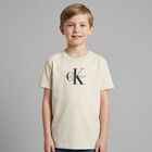 Boys Ivory Logo T-Shirt, 2, hi-res