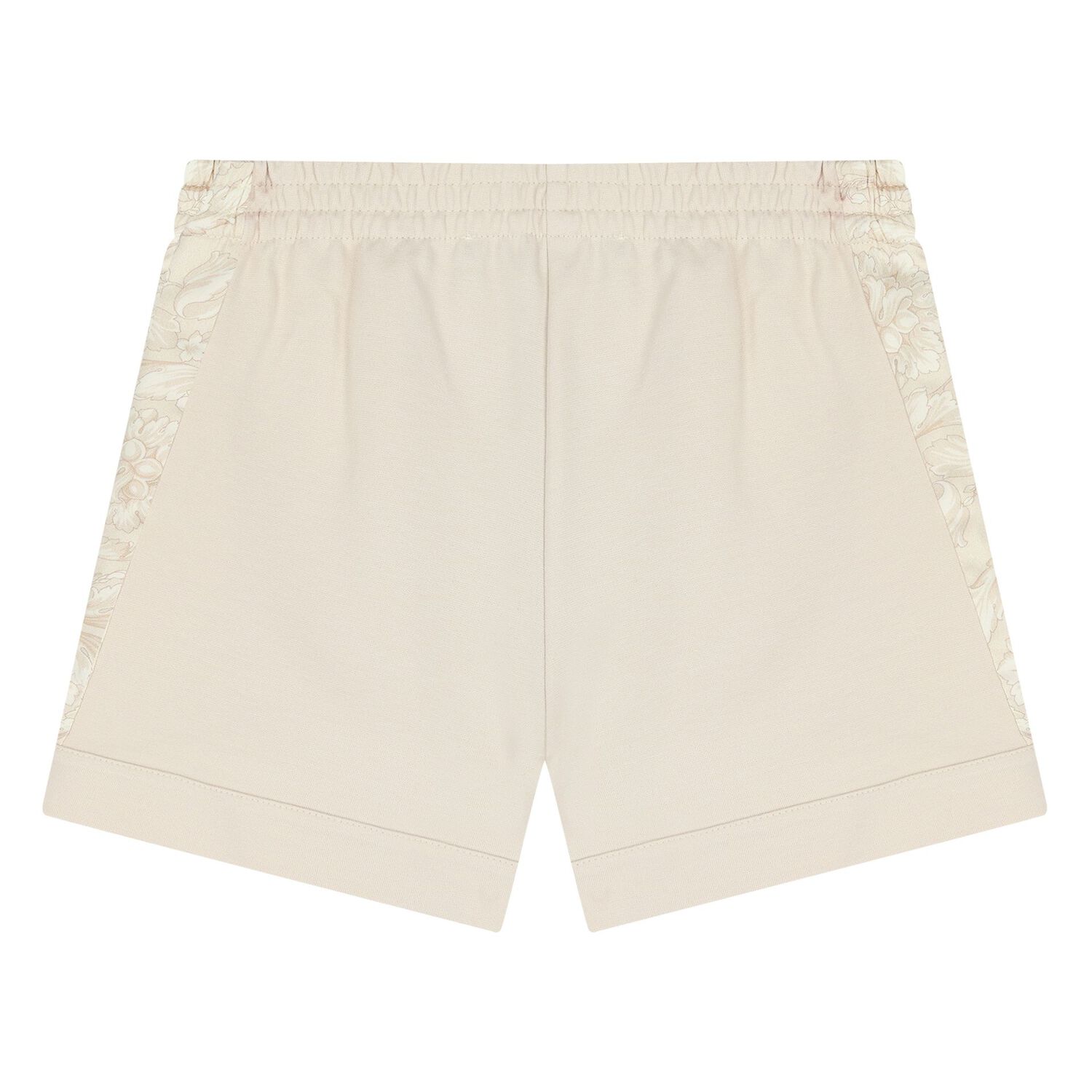 Younger Boys Beige Barroco Shorts, 1, hi-res