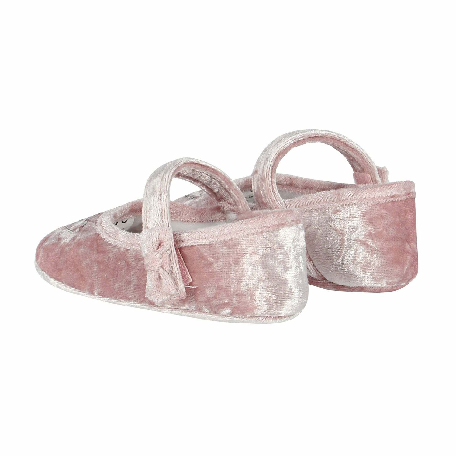 Baby Girls Pink Embellished Pre Walker Shoes, 1, hi-res image number null