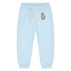 Younger Blue Teddy Bear Logo Tracksuit, 3, hi-res