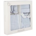Baby Boys Blue & White Babygrow Gift Set, 2, hi-res