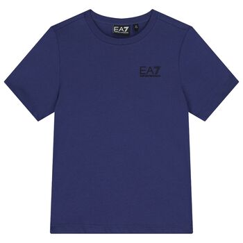 Boys Blue Logo T-Shirt