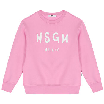 Pink Logo Sweatshirt