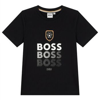 Boys Black Football World Cup 2026 Germany T-Shirt