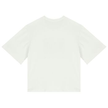 Girls Ivory Logo T-Shirt