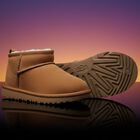 Younger Chestnut Brown Classic Ultra Mini Suede Boots, 2, hi-res