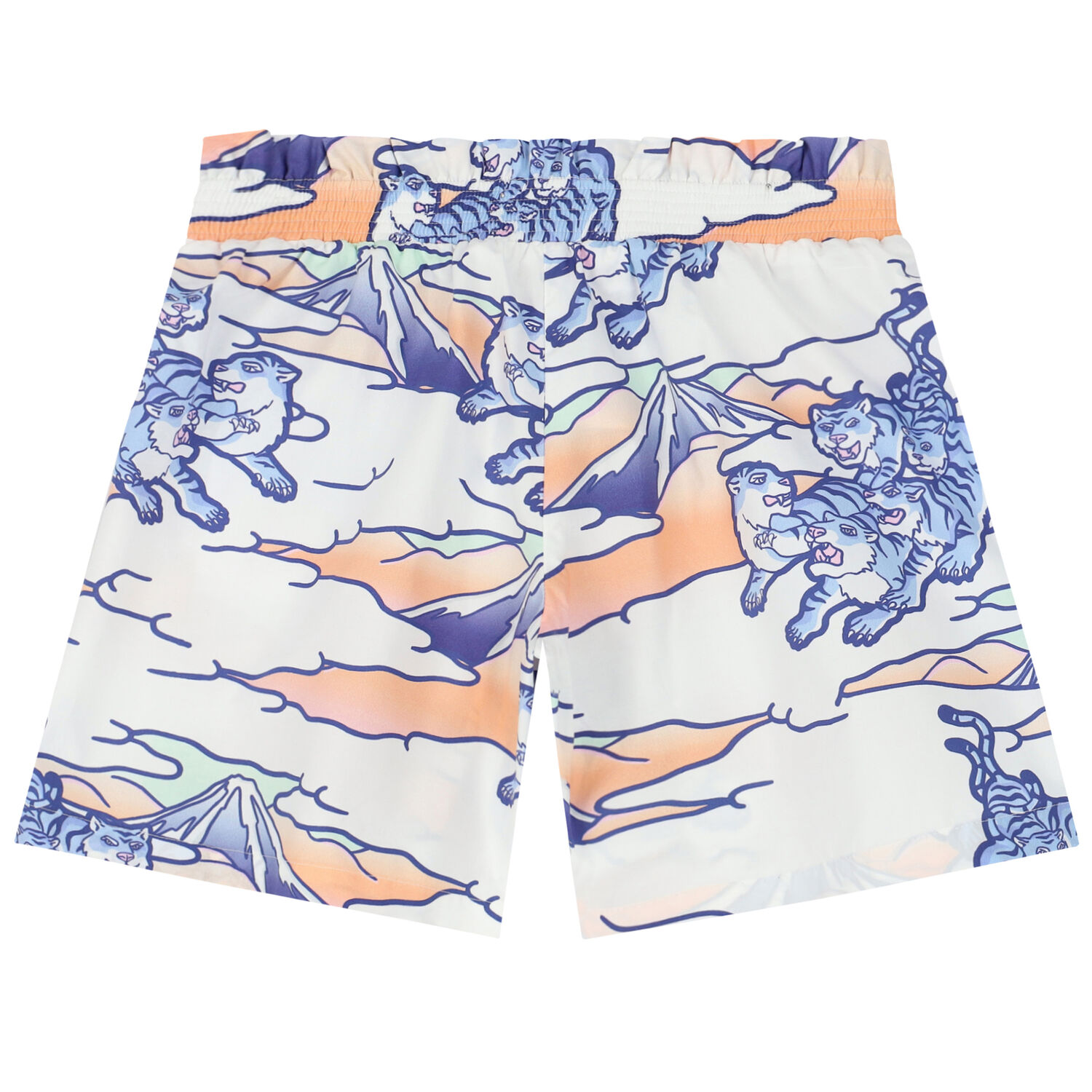 شورت باللون الأبيض للبنات, 1, hi-res